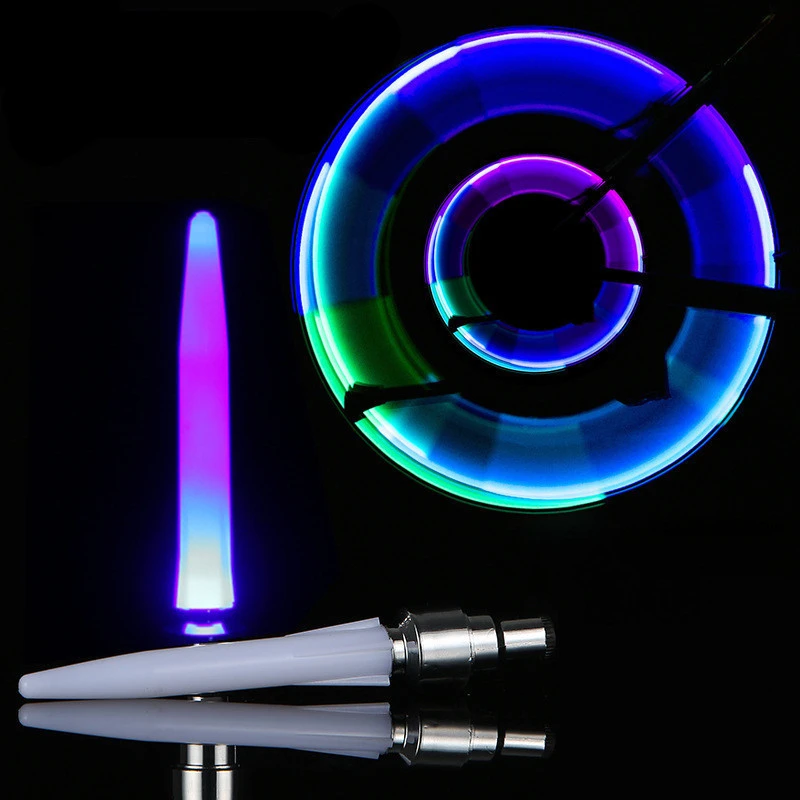 Best Selling Colorful Bicycle Wheel Tire Light Accessories LED Bicycle Valve Lights