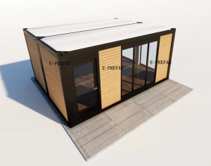 Best selling prefabricated house luxury container dormitory villa container house home