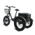 Import BestFolding Electric Tricycle with 250W 350W 500W 750W BAFANG Hub Motor 36V 48V three wheel electric bicycle E tricycle from China