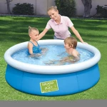 Bestway 57241 Fast Set Round Inflatable Pool Round large plastic swimming pool