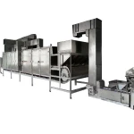 Big Capacity Automatic Continuous Conveyor Belt Roasted Pistachio Nuts peanut Roasting Machine
