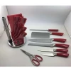 (BK230) high quality 8pcs stainless steel kitchen block knife set