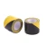 Import black and yellow Single sided special adhesive rubber underground detectable pvc warning tape from China