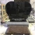 Import Black granite angel memorial stone cemetery monuments from China