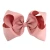 Import Blue Solid Ribbon Hair Bows 8 Inch Hairpin Baby Hair Accessories Big Hair Bow Girls clip from China