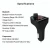 Import Bluetooth Hands-free Car Kit FM Transmitter MP3 Player 2-Port USB Charger from China