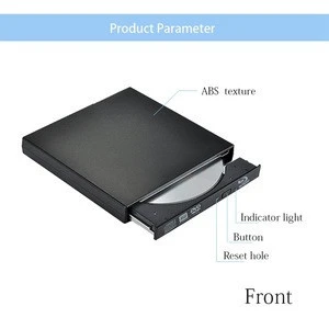 bluray burner external Slim USB 2.0 BD-RE CD/DVD RW Writer Play 3D 4K Blu-ray Disc for Laptop Notebook Netbook PC
