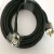 Import BNC Male Connectors 50 Ohm RG58 Coaxial Cable Black RF Coaxial UHF PL259 Male to male female RG58 coaxial cable 4M 10M from China