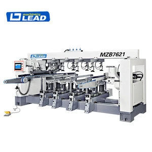 Boring machine with 2x3 rows drilling / two workers position drilling machine