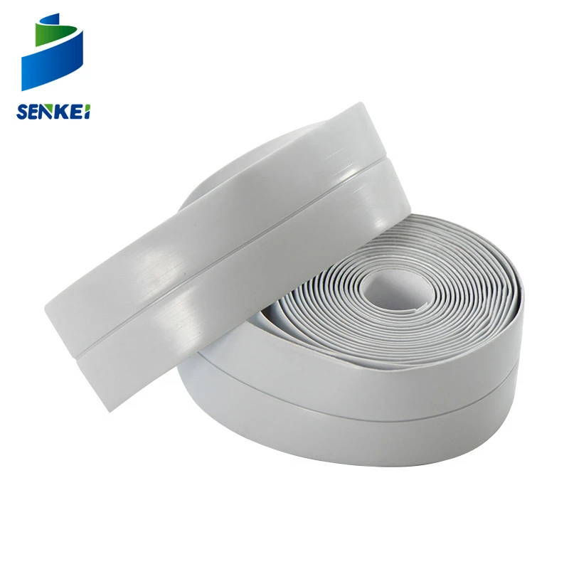 both sides rubber tape butyl sealant waterproof 20mm width rubber strip bathroom rubber seal