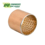 Brake shoe bushing,SAE792 CuSn10Pb10 plain bearing bushes, JF800 bimetal bearing bush manufacturer