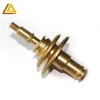 Brass Machining Customized CNC Precision Rail Parts, Machined Oem Components