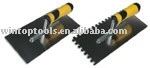 Bricklay Trowel with double colour rubber handle