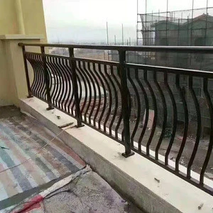 Building balcony stairs aluminum alloy railings China factory wholesale
