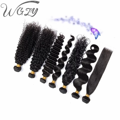 bundles raw virgin hair mink cuticle aligned, Brazilian hair weave Wholesale, Brazilian human hair weave bundles