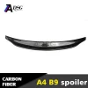 CA Style A4 B8 B9 Rear Spoiler Car Trunk Wing Lip Spoiler for AUDI