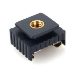 Camera Metal Flash Hot Shoe Mount Adapter to 1/4