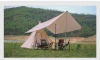 canvas tents camping outdoor  outdoor luxury glamping pod cotton canvas pyramid tent camping Tipi Desert Teepee tent