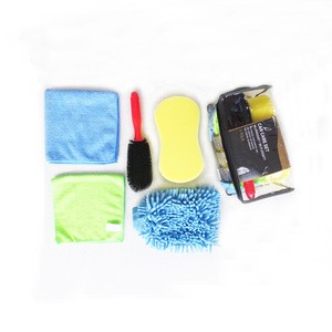 Car cleaning set and car care kit tools 5 packs