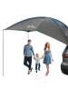Car Rooftop Awning Waterproof Tear Resistant Auto Camping Tent Durable Car Side Awning Trailer Beach Camping Auto Traveling Tent