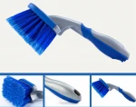 Car Wheel Cleaning Brush Short Handle Tire Cleaning Brush
