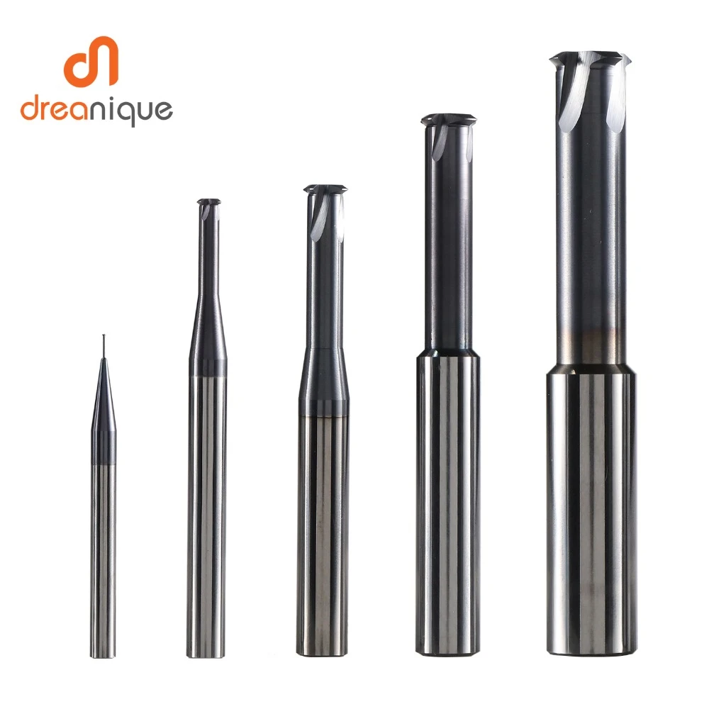 Carbide Tungsten Taper Ball Nose End Mills CNC Taper Ball End Mill