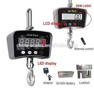 cas same design portable digital weighing scale with remote controller