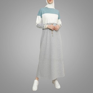 Casual Sports Style Muslim Dress Wholesale Ankle-length Women Islamic Clothing Abaya