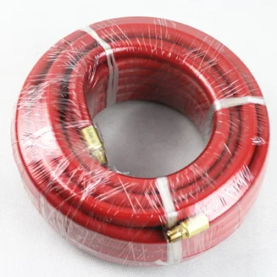 Ce ISO 2398 Red Flexible Fiber Braided Reinforced 10mm Rubber Compressor Air Hose