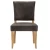 Import ChangDe Dining Room Furniture Palomino Brown Upholstered Restaurant Wooden Dining Chair from China