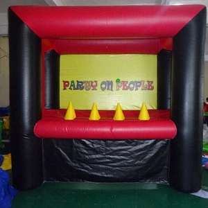 Cheap archery inflatable game for sale/inflatable shooting target for kids