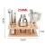 Import Cheap Bulk 9 pieces/set Stainless Steel Cocktail Shaker Mixer Kit Bar Bartender Tools For Home Party from China
