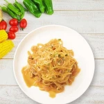 Cheap delicious easy Stir-fried sweet and soy sauce "Sukiyaki style" konjac Healthy diet noodles