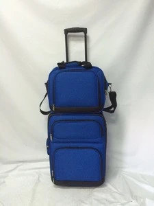 Cheap EVA 600D Luggage Set , Fabric Luggage Bags , Soft Fabric Luggage