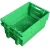 Import Cheap good quality fruits plastic crates stackable and nestable crate from China