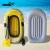 Import Cheap kayaks,Newest hot selling inflatable plastic scull rowing boats with hand pump and two paddles from China