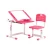 Import cheap newest wooden adjustable kids students Study children Table  and chair set school furniture from China