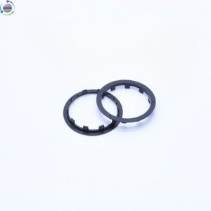 Cheap oem plastic injection molded round flat gasket