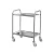Import Cheap price stainless steel medical patient trolley aluminum trolley from Pakistan