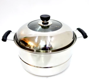Cheap Price Steamer Pot 2 Layers Stainless Steel Pot Food Steamer MSF-3487