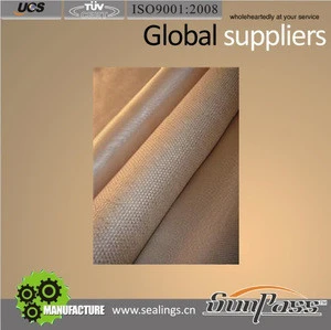Chemical Industry Fiberglass Cloth Roll Vermiculite Coated Glass Fiber Cloth