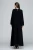 Import Chiffon kaftan Lace front neck long sleeve islamic clothing muslim dress from China