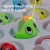Import children education magnet fishing game 4 players interactive board game adorable bear design electric fish catching toy magnetic from China