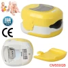 Children Kids Pulse Oximeter CMS50QB OLED Blood Oxygen Spo2 PR HR Monitor Yellow With FDA CE