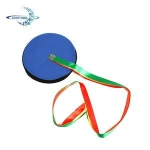 Children playground equipment ribbons flying disc children sports plastic toys