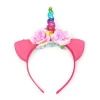 Childrens Unicorn Headband Sequins Cat Ears Hair Strap Mermaid Series Headwear  UN017