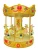 China direct manufacturers amusement park electric 6seats Carousel swing mini carousel for sale