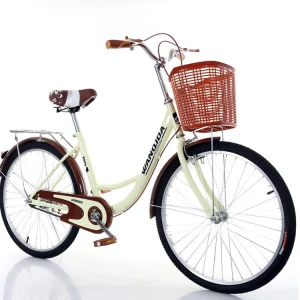 China Factory Suppliers Women Street Road Tandem Bike Bicycle Basket 26 Inch For Sale