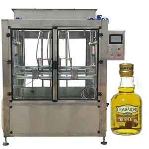 China Manufacture Automatic Capping Equipment Engine Oil Bottle Essential Oil Olive Oil Filling Machine