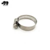 China manufacturer high quality stainless steel 8 / 12.7 bandwidth stainless steel 304 worm drive american type hose clamp